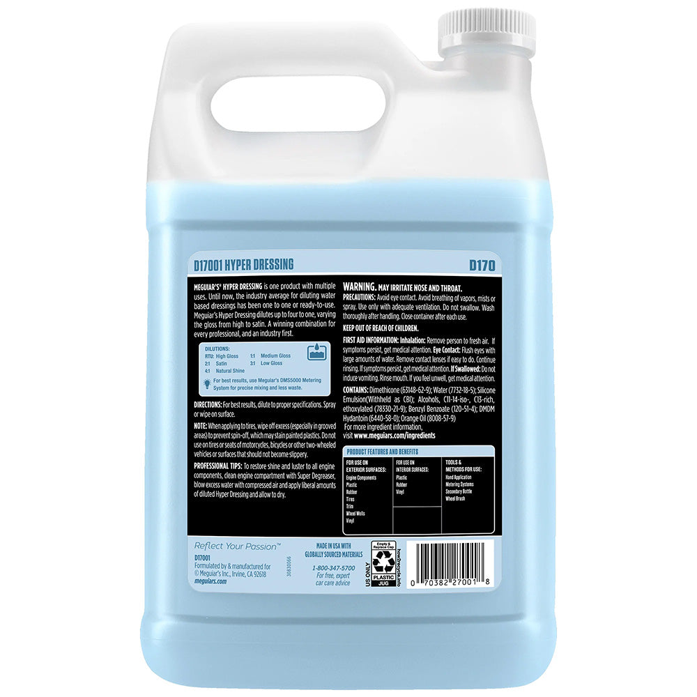 Meguiar's Hyper Dressing - 1 Gallon