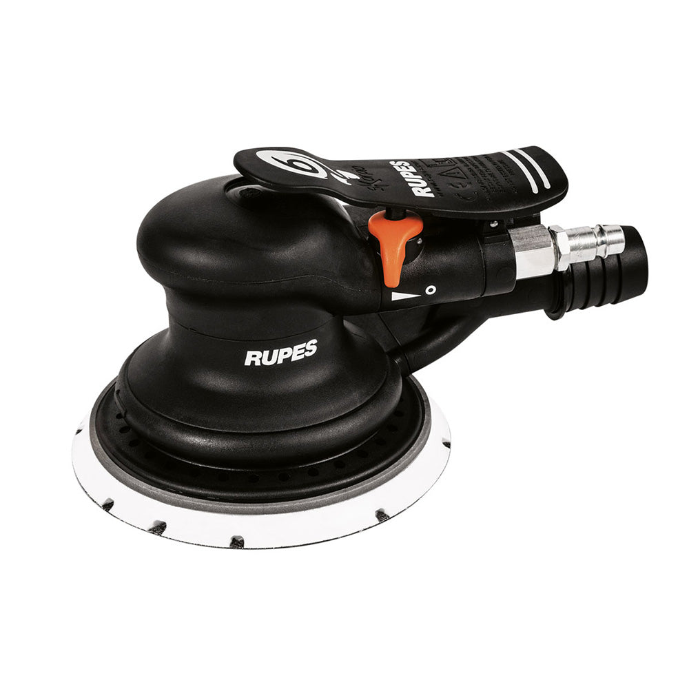 RUPES Random Orbital Palm Pneumatic Sander w/125mm Pad  6mm Orbit-Skorpio III (Central Vac)