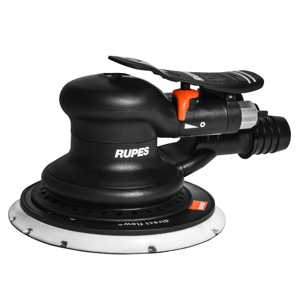 RUPES Random Orbital Palm Pneumatic Sander w/150mm Pad  9mm Orbit-Skorpio III (Central Vac)