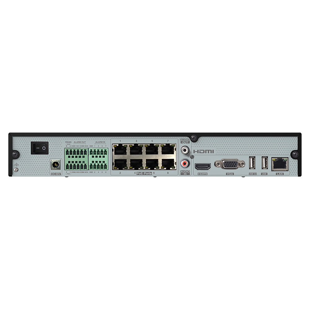 Speco 8-Channel Facial Recognition Recorder w/Smart Analytics - 2TB