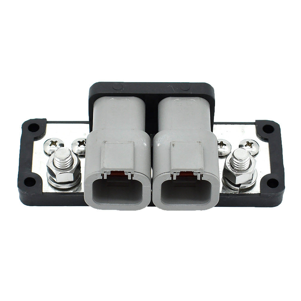 Bluewater Dual Deutsch DTP 4 Position Busbar - 5/16" Studs