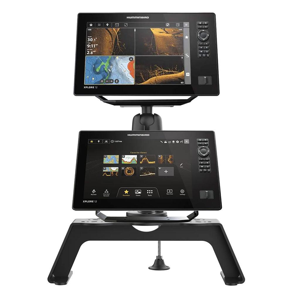 RAM Mount RAM Fishfinder Deck Kit w/Humminbird Helix 8-10  XPLORE Mount