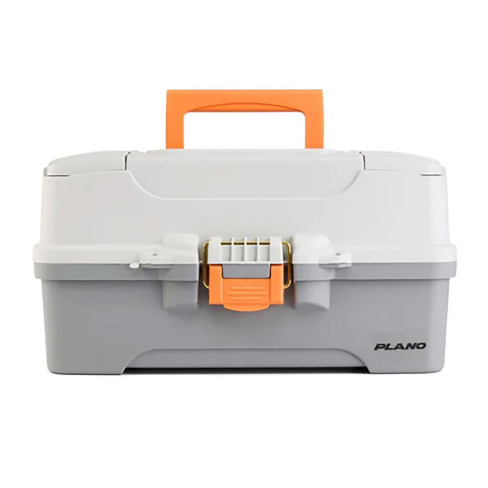 Plano Three-Tray Tackle Box - Light Grey/Dark Grey