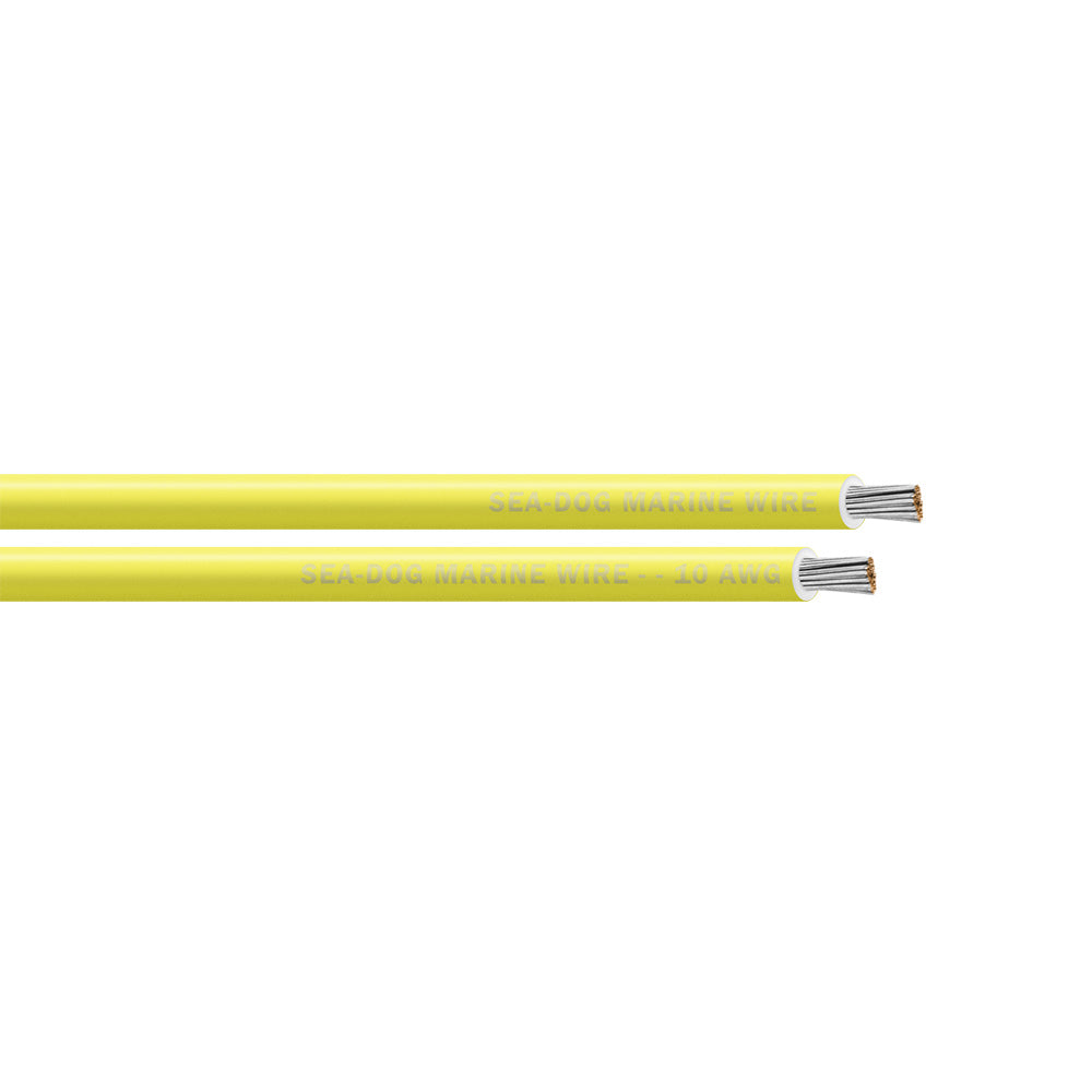 Sea-Dog 10 AWG Yellow Primary Wire - 500'