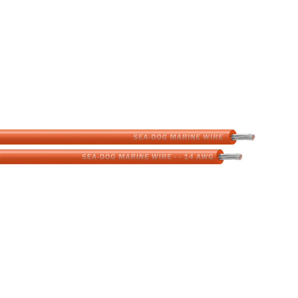 Sea-Dog 14 AWG Orange Primary Wire - 25'