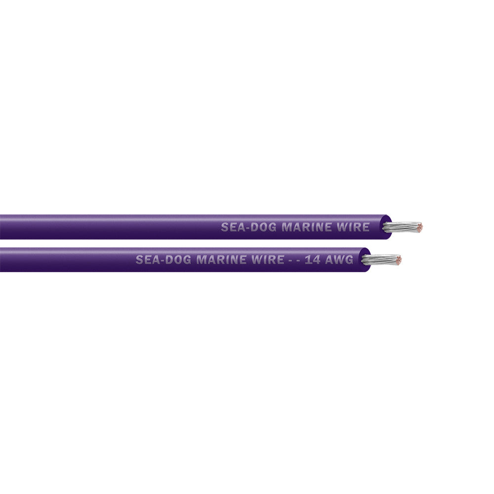 Sea-Dog 14 AWG Purple Primary Wire - 100'