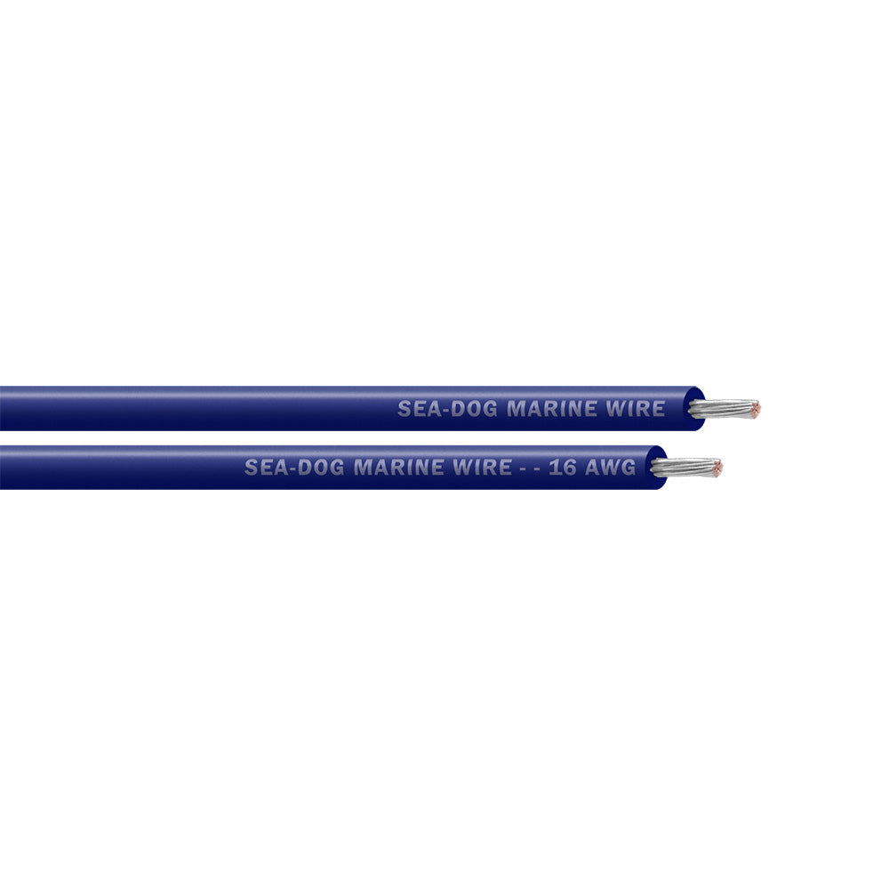 Sea-Dog 16 AWG Dark Blue Primary Wire - 25'