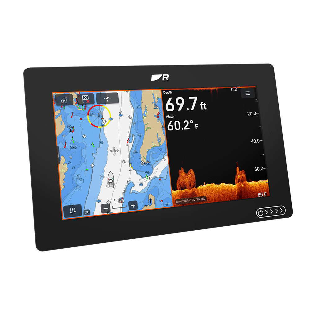 Raymarine Axiom 2 RV 9" Chartplotter/Fishfinder w/RealVision 3D Sonar, Lighthouse North America Chart  RV-100 Transducer