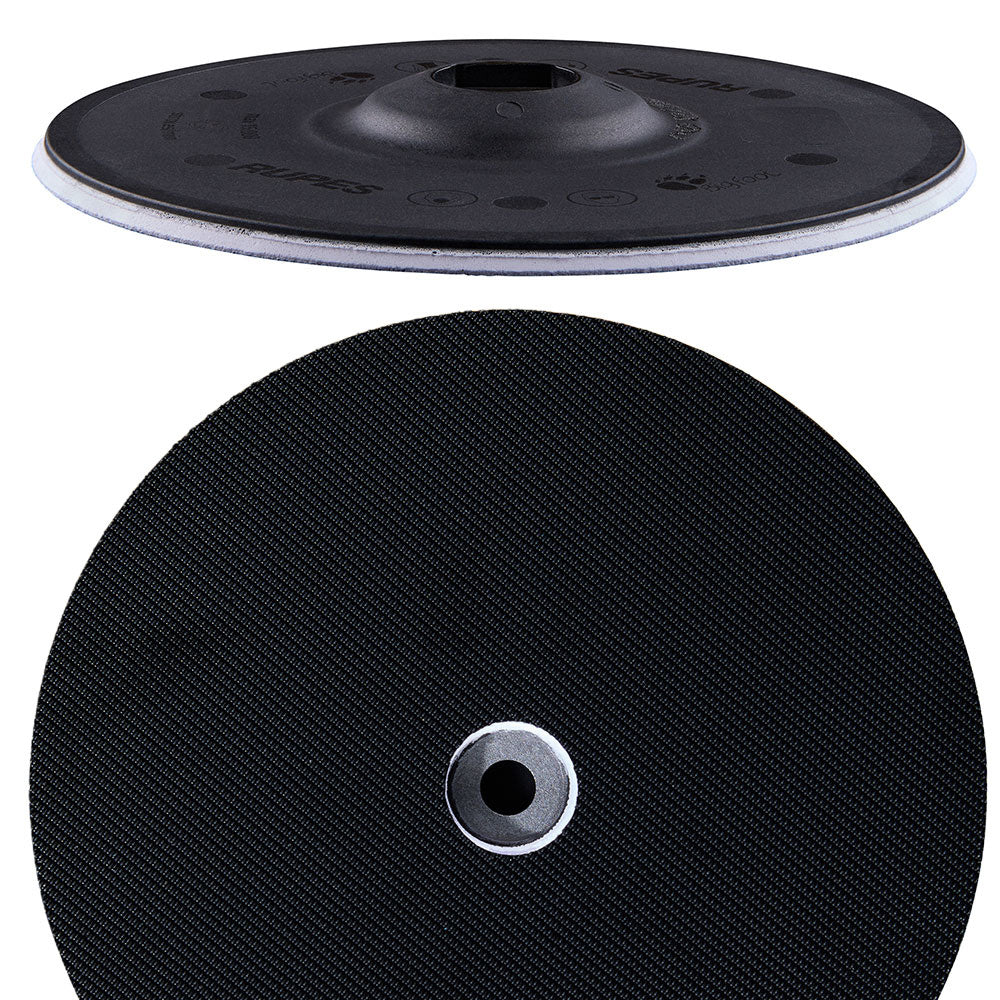 RUPES PrecisionPro Backing Plate - 125mm/5" - Velcro M8 Bolt  Shroud Lubricant