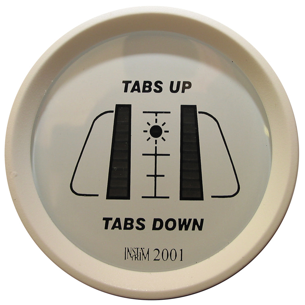 Boat Leveler Tab Locator - White