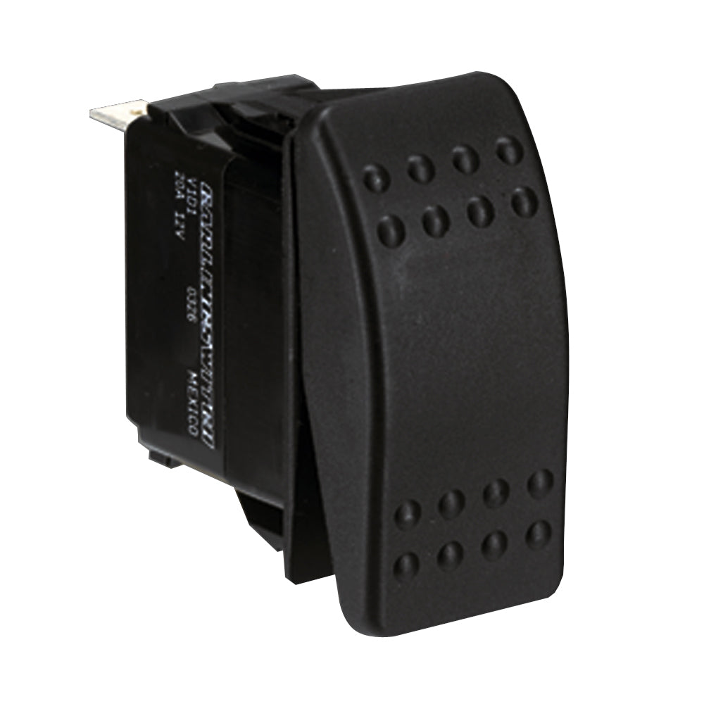 Paneltronics DPDT (ON)/OFF/(ON) Waterproof Contura Rocker Switch - Momentary Configuration