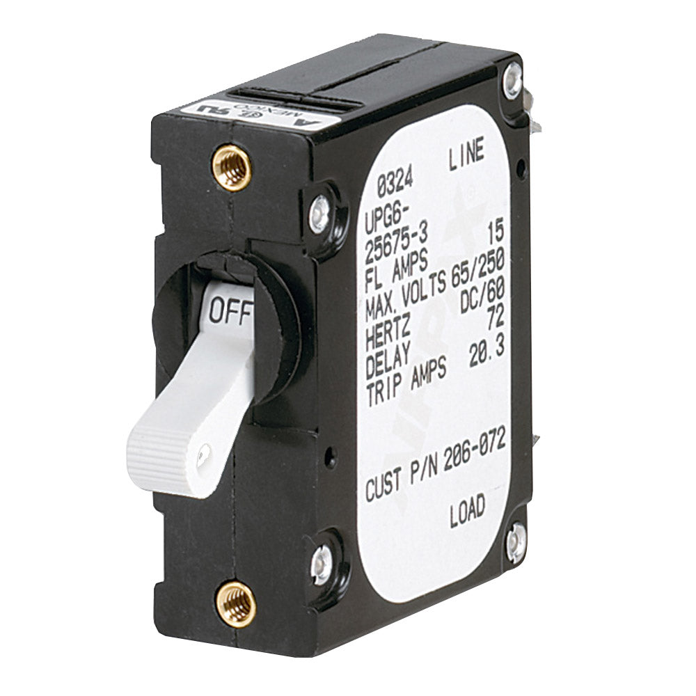 Paneltronics 'A' Frame Magnetic Circuit Breaker - 40 Amps - Single Pole