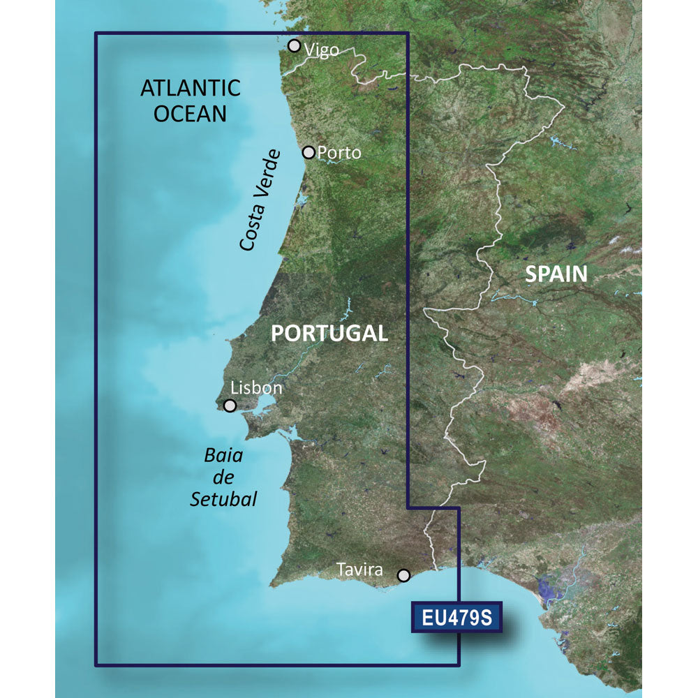 Garmin BlueChart g3 Vision HD - VEU479S - Portugal - microSD/SD
