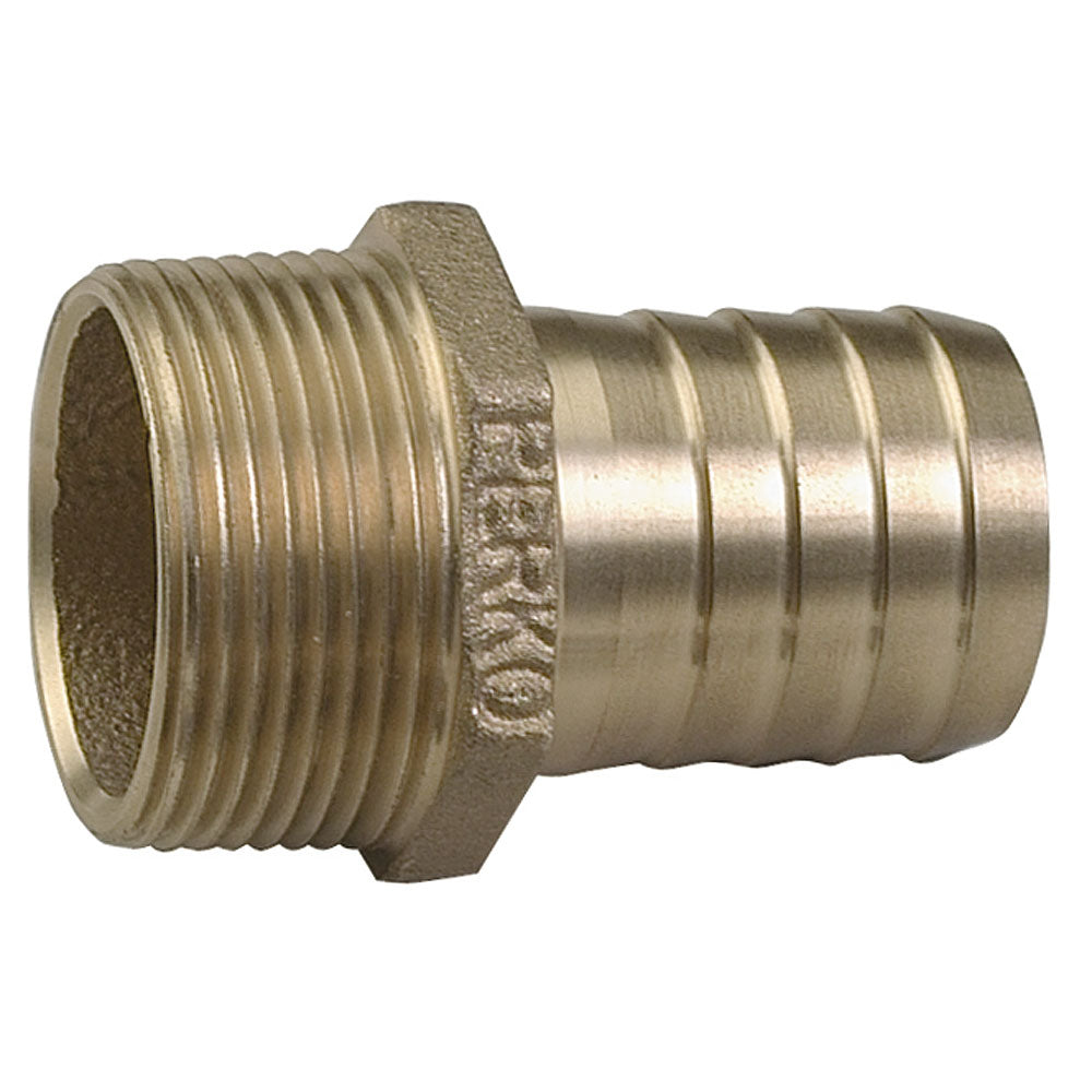 Perko 2" Pipe To Hose Adapter Straight Bronze MADE IN THE USA