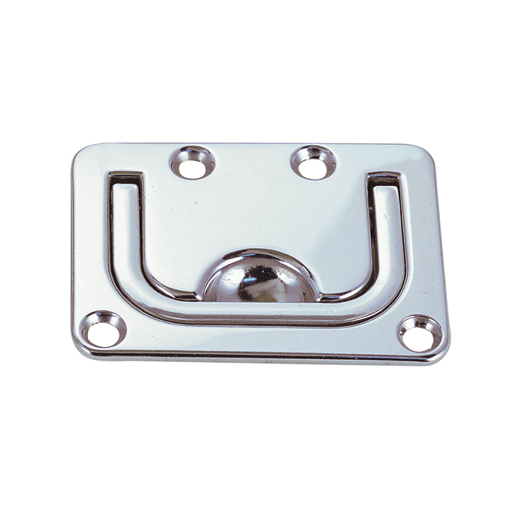 Perko Flush Lifting Handle - Chrome Plated Zinc - 3" x 2-1/4"