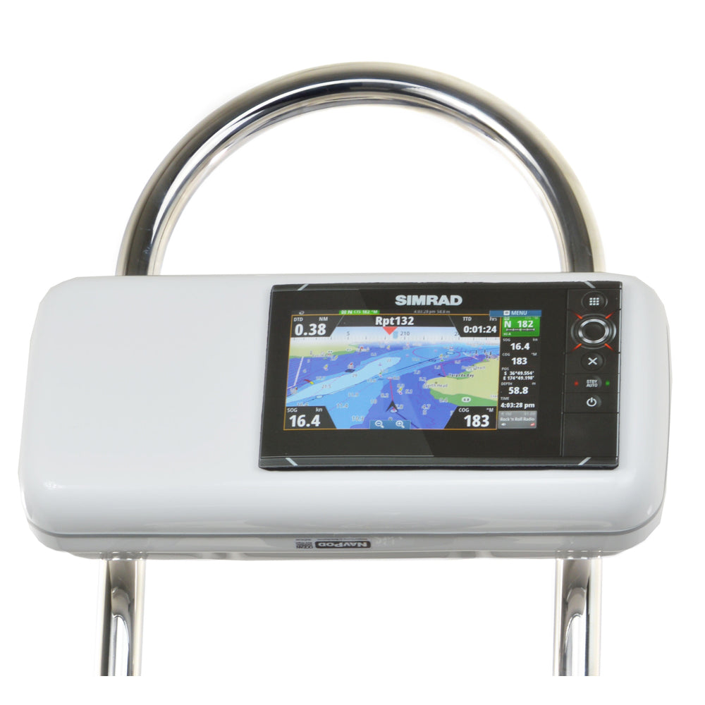 NavPod GP2506 SystemPod Pre-Cut f/Simrad NSS7 evo2 or B&G Zeus 7 w/Space On The Left f/12" Wide Guard
