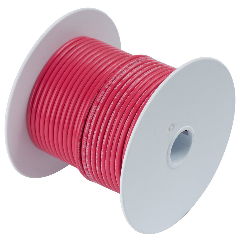 Ancor Red 10 AWG Tinned Copper Wire - 250'