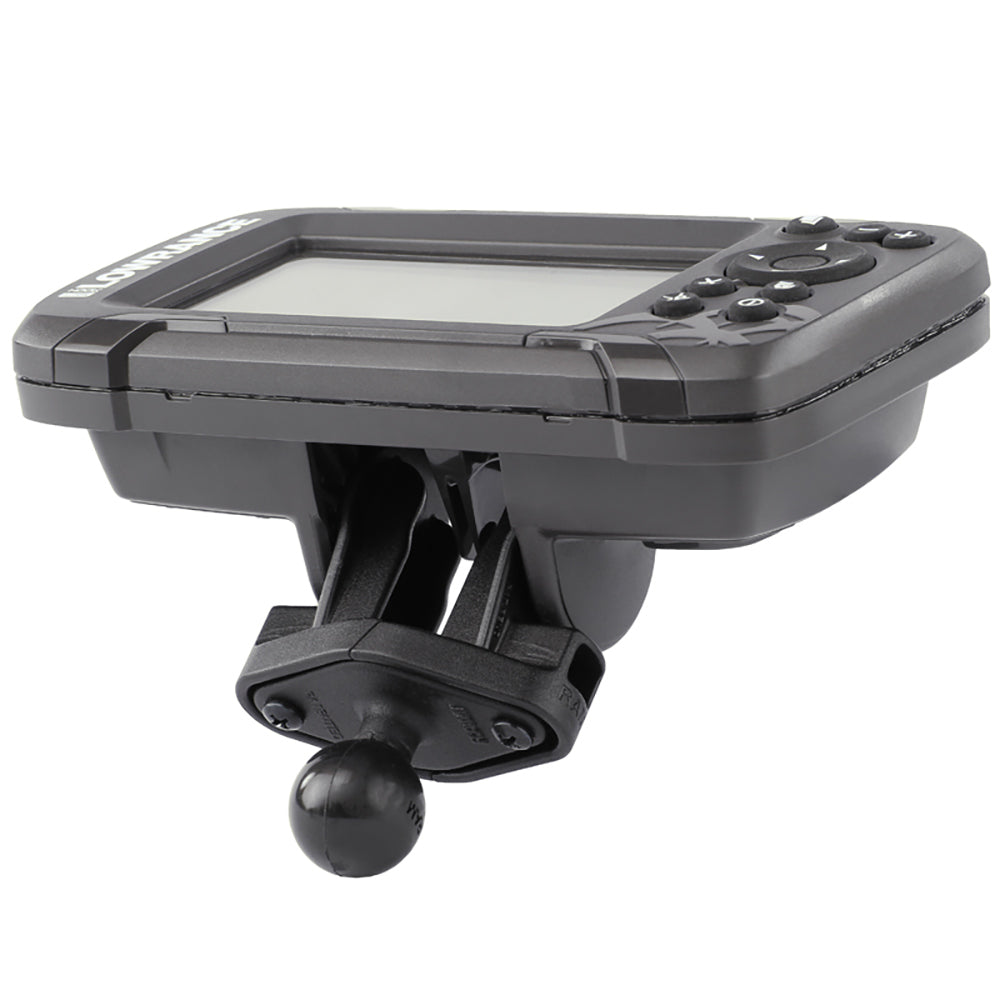 RAM Mount B Size 1" Fishfinder Mount for the Lowrance Hook2 Series