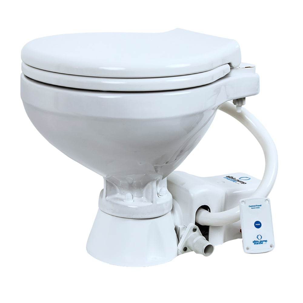 Albin Group Marine Toilet Standard Electric EVO Compact - 24V