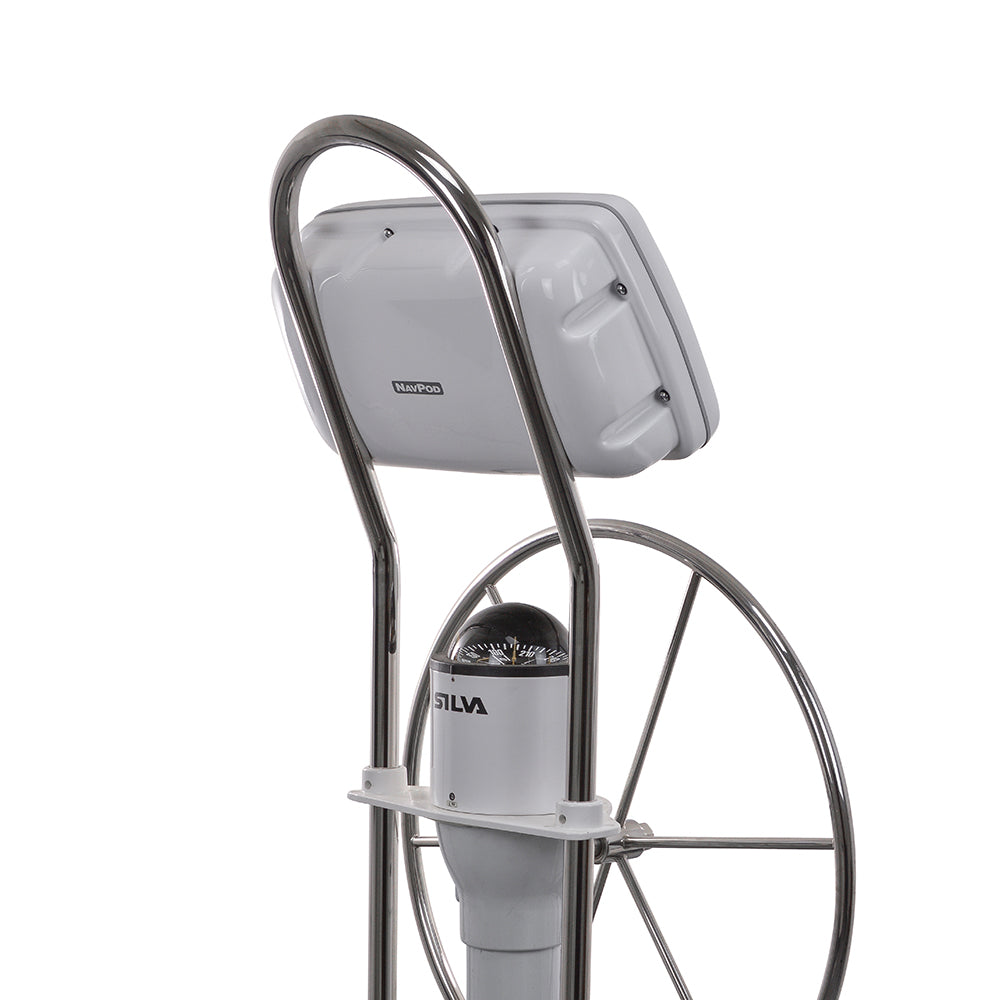 NavPod GP2080-17 SystemPod Pre-Cut f/Simrad NSS9 evo3/BG Zeus3 9  2 Instruments (Simrad IS42/BG Triton2/AP44 Square Hole) f/12 Wide Guard