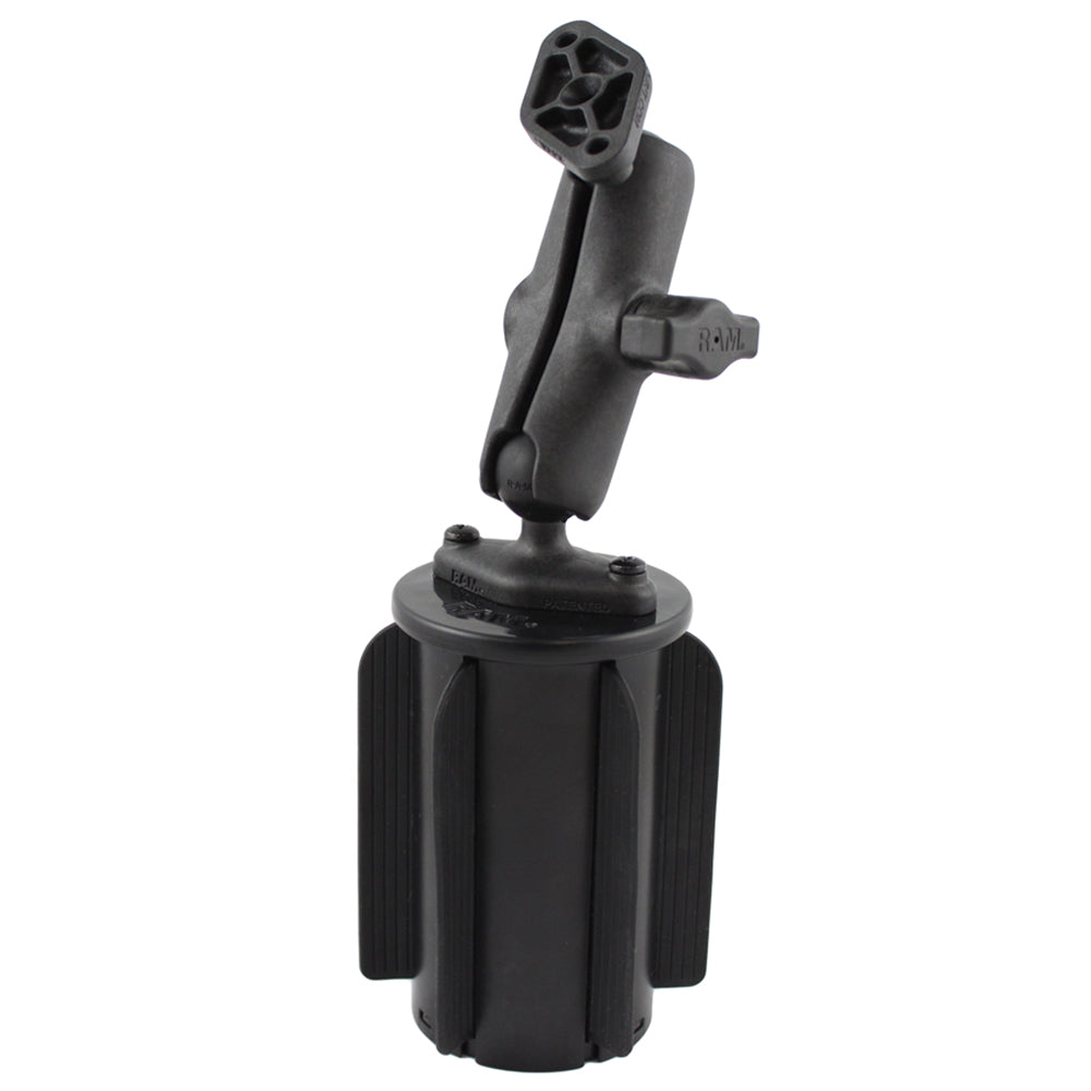 RAM Mount RAM-A-CAN II Universal Cup Holder Base w/Double Ball Mount
