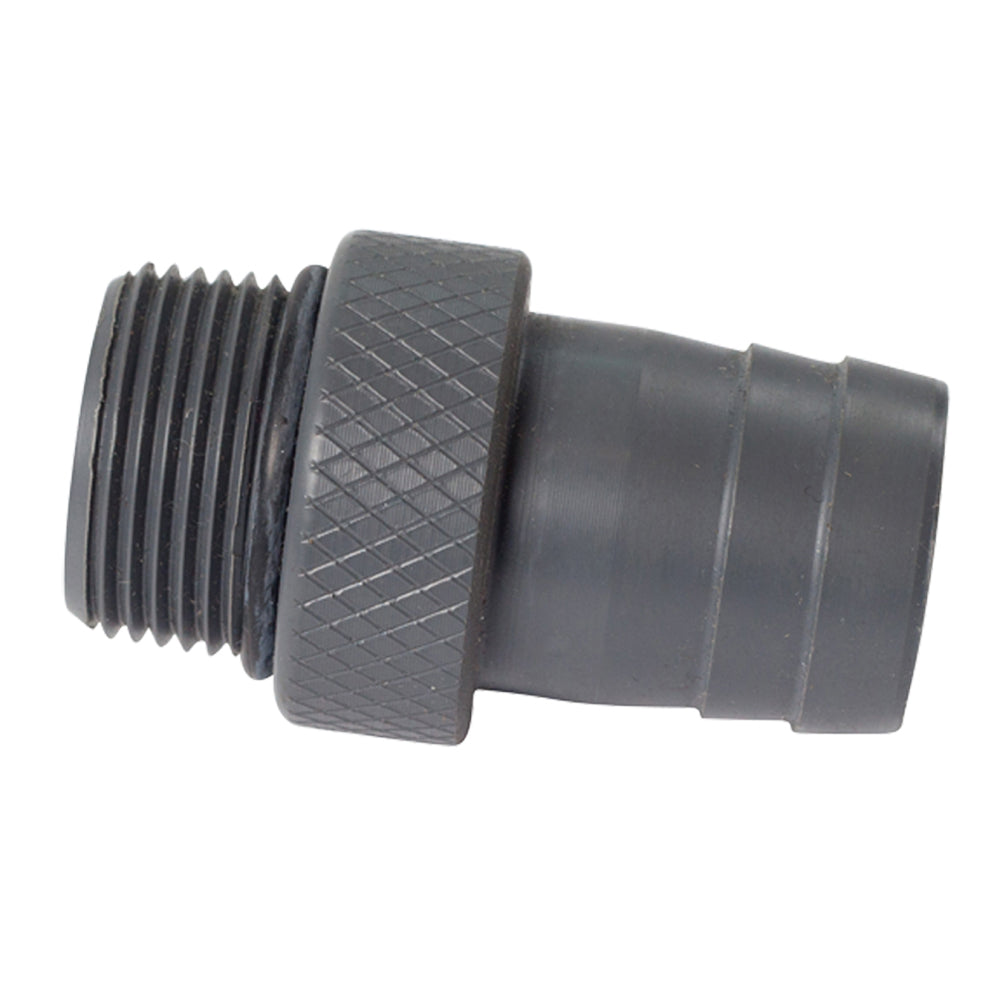 FATSAC 1 Barbed End  w/Suction Stopping Technology-Sac Valve Threads w/O-Rings f/Auto Ballast Systems
