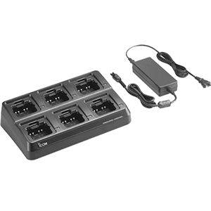 Icom 6 Gang Charger w/AC Adapter f/M85  M85IS