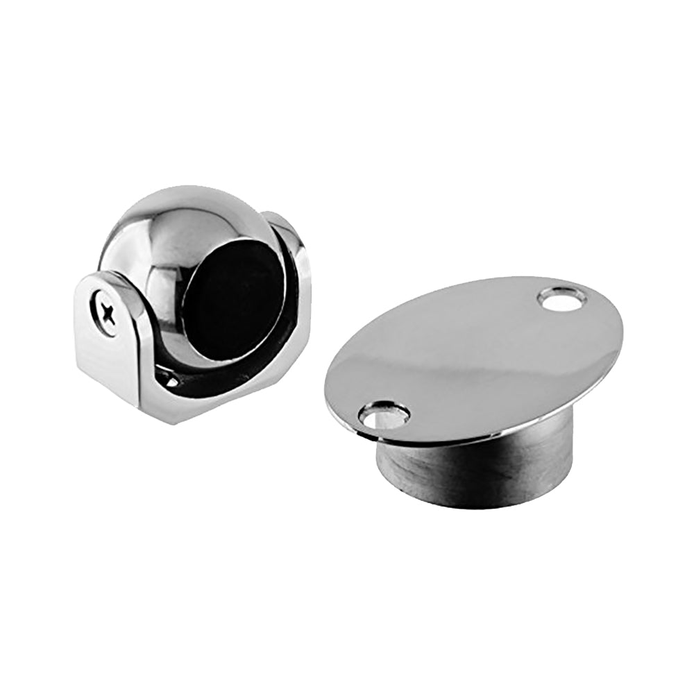 Southco Flush Magnetic Door  Window Holder - 316 Stainless Steel