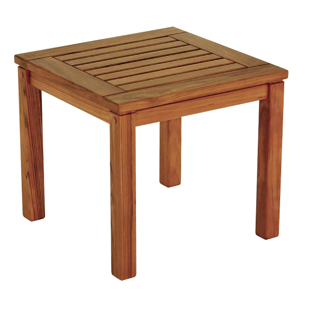 Whitecap Square Side Table - Teak