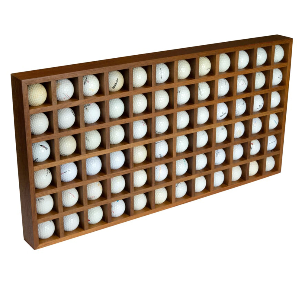 Whitecap Golf Ball Rack 72 - Teak