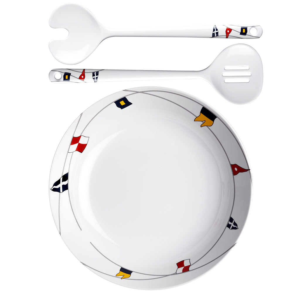 Marine Business Melamine Salad Bowl  Servers - REGATA