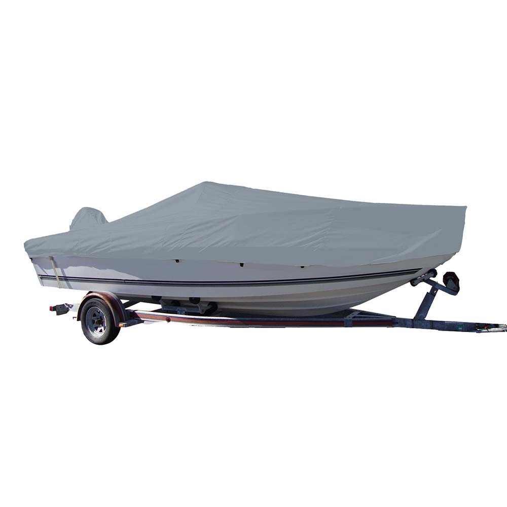 Carver Sun-DURA Styled-to-Fit Boat Cover f/24.5 V-Hull Center Console Fishing Boat - Grey