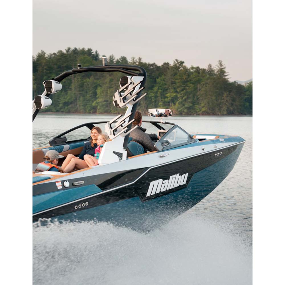 PTM Watersports VR-140 Elite Mirror  Cover Combo - Titanium Grey