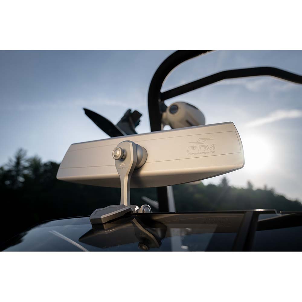 PTM Watersports VR-140 Elite Mirror  Cover Combo - Silver