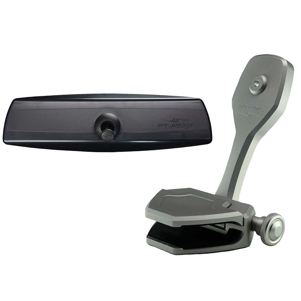 PTM Watersports Mirror/Bracket Kit w/VR-140 PRO Mirror  ZXR-300 (Titanium Grey)