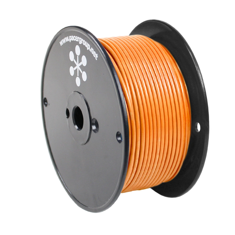 Pacer Orange 18 AWG Primary Wire - 250