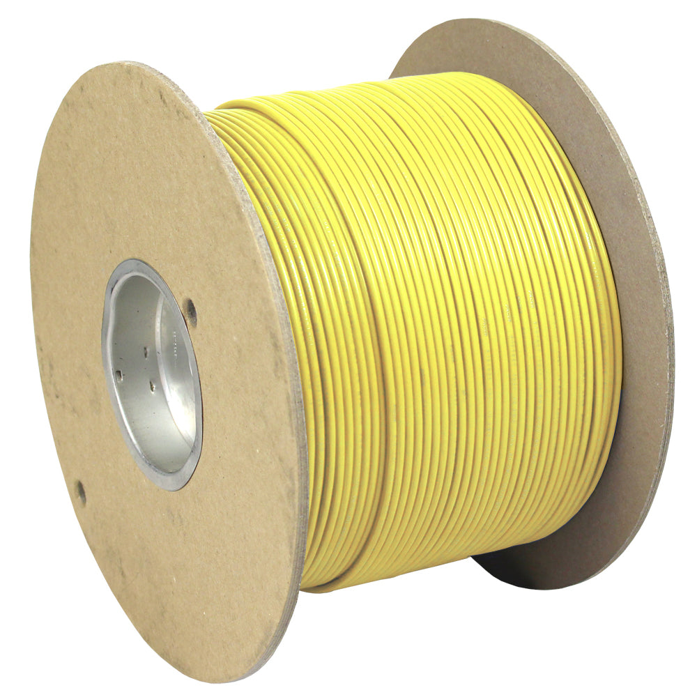 Pacer Yellow 18 AWG Primary Wire - 1,000