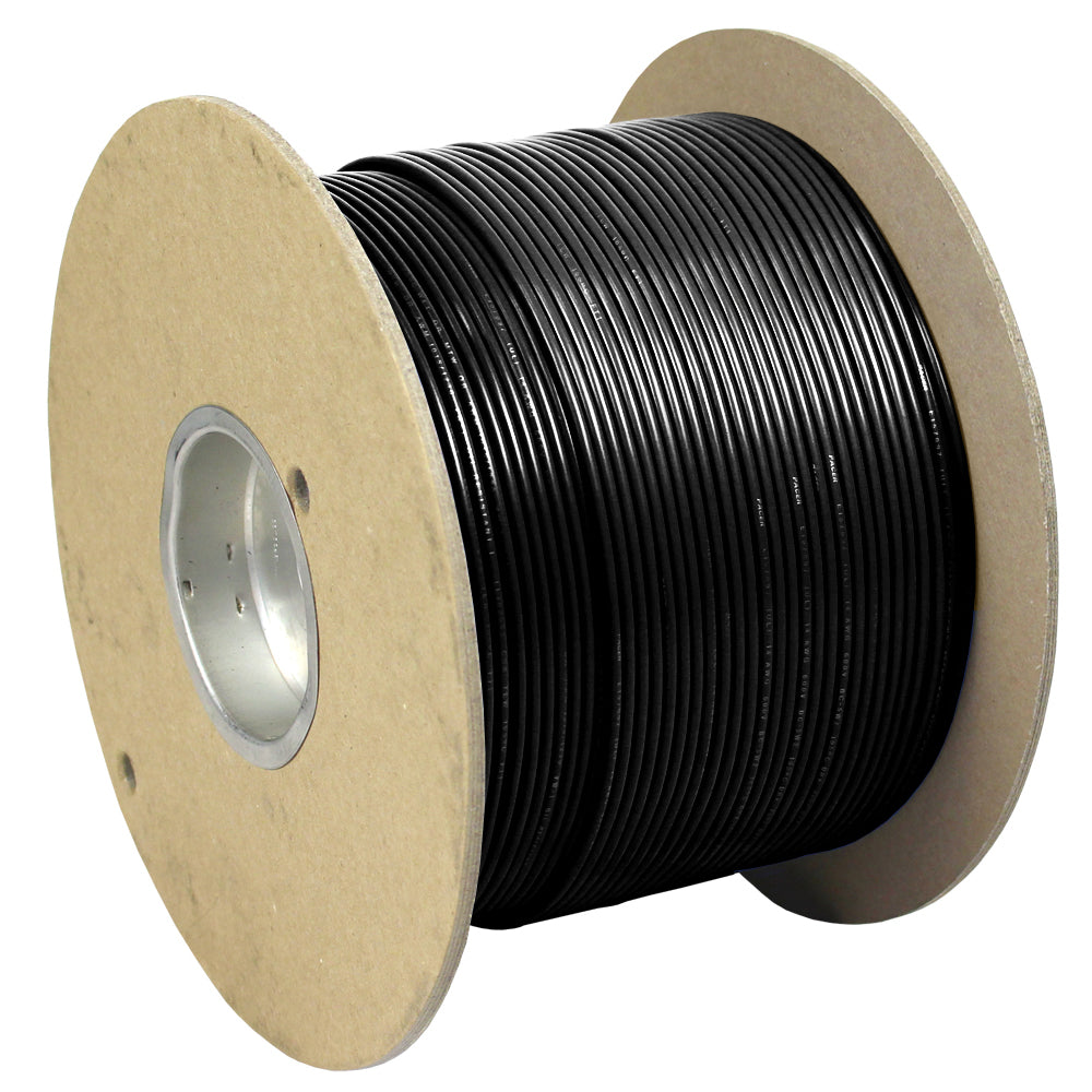 Pacer Black 8 AWG Primary Wire - 1,000