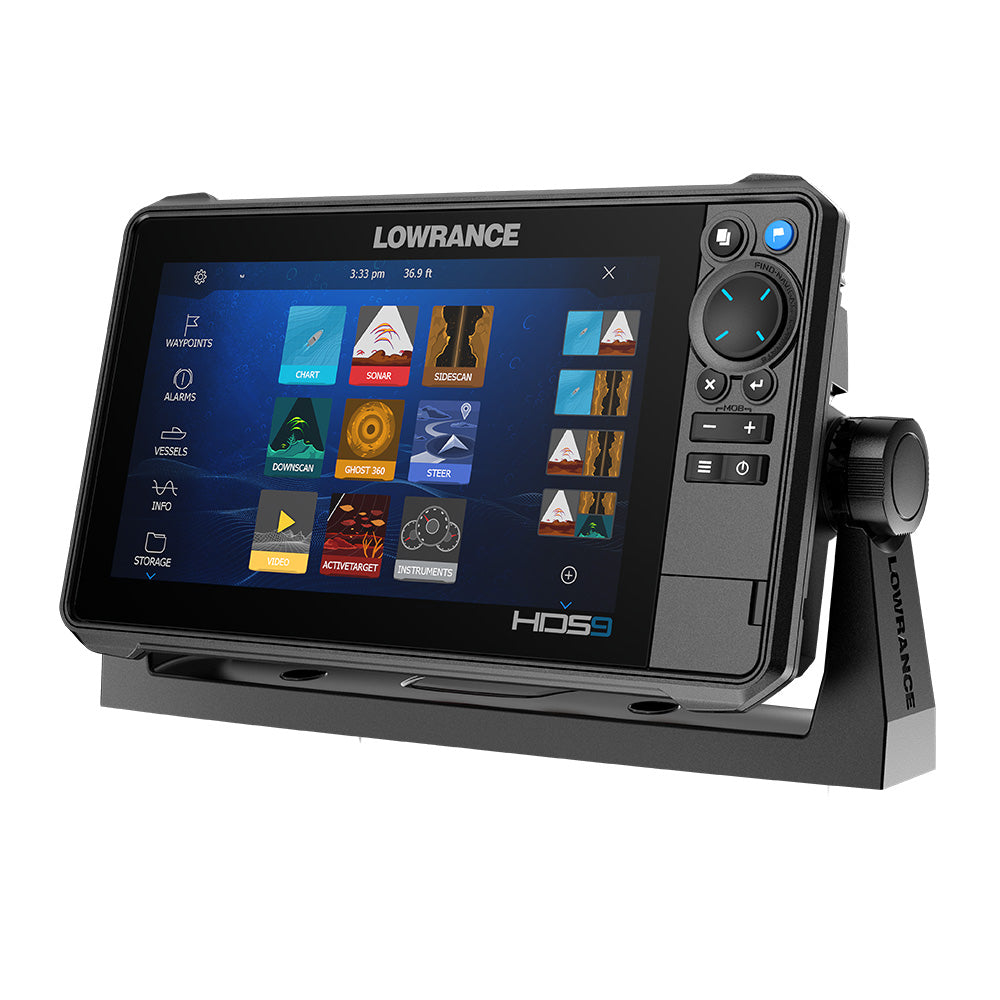 Lowrance HDS PRO 9 - w/ Preloaded C-MAP DISCOVER OnBoard  Active Imaging HD Transducer