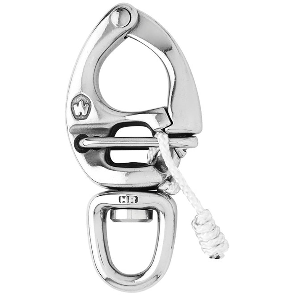 Wichard HR Quick Release Snap Shackle With Swivel Eye -110mm Length- 4-21/64"