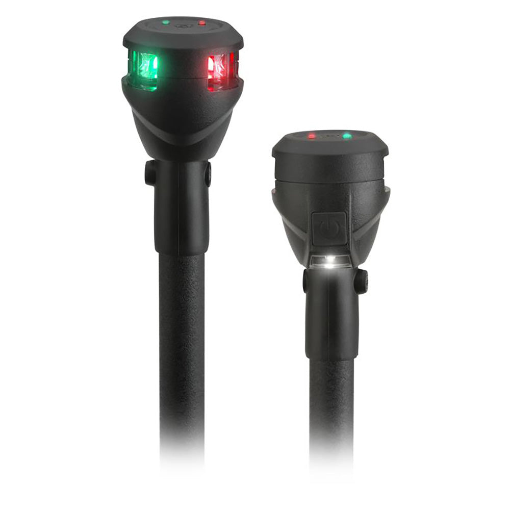 Attwood LightArmor Fast Action Bi-Color Pole Light With Task Light - 14"  3-Pin