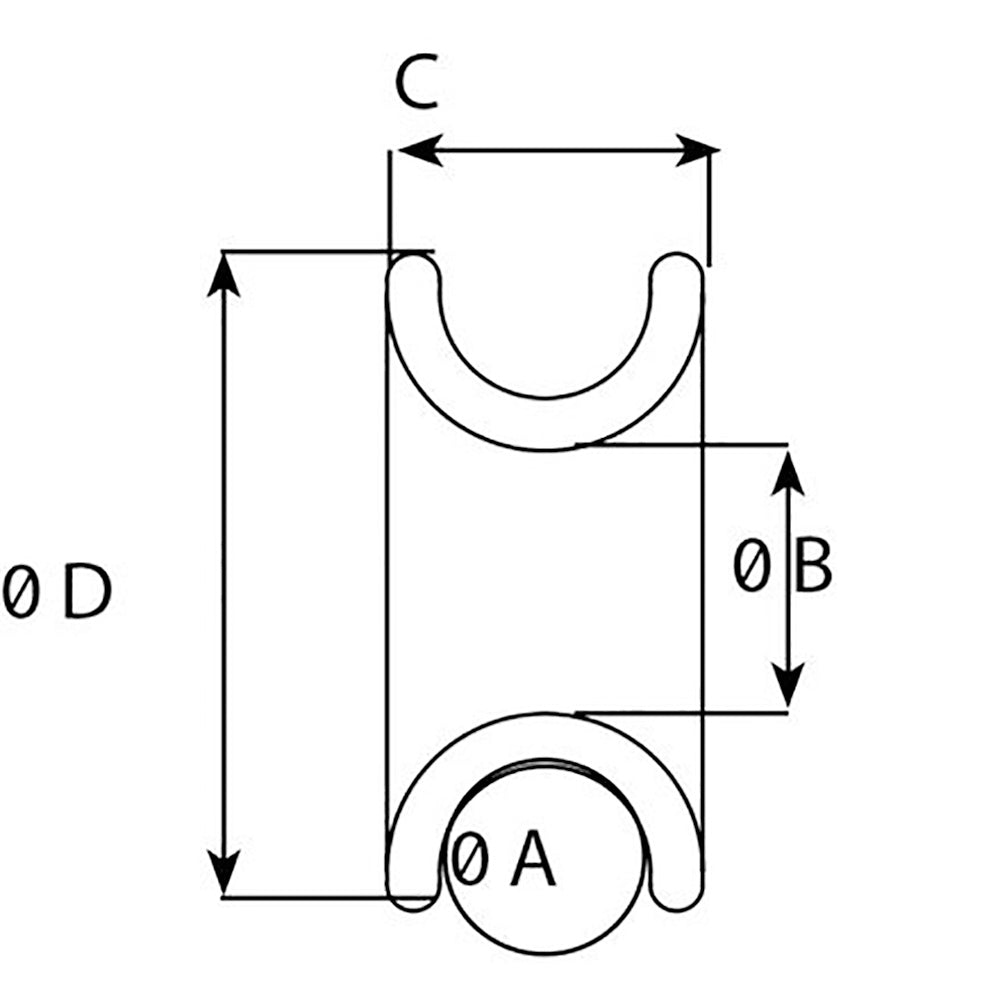 Wichard FRX15 Friction Ring - 15mm (19/32")