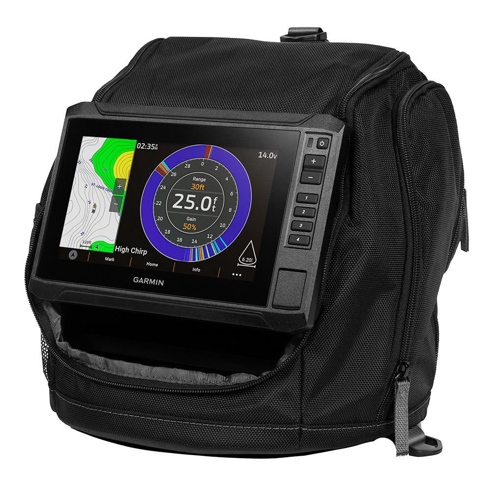 Garmin ECHOMAP UHD2 7" sv Ice Fishing Bundle w/ECHOMAP UHD2 73sv  GT10HN-IF Transducer