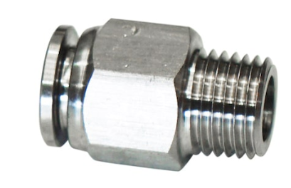 10mm 1/4NPT Brine Pushfit for Rainman Watermaker