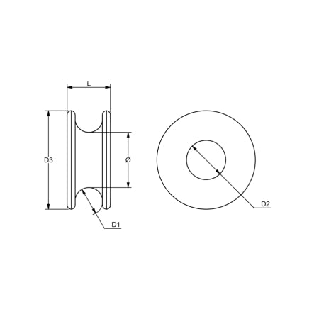 Blue Wave Low Friction Rings