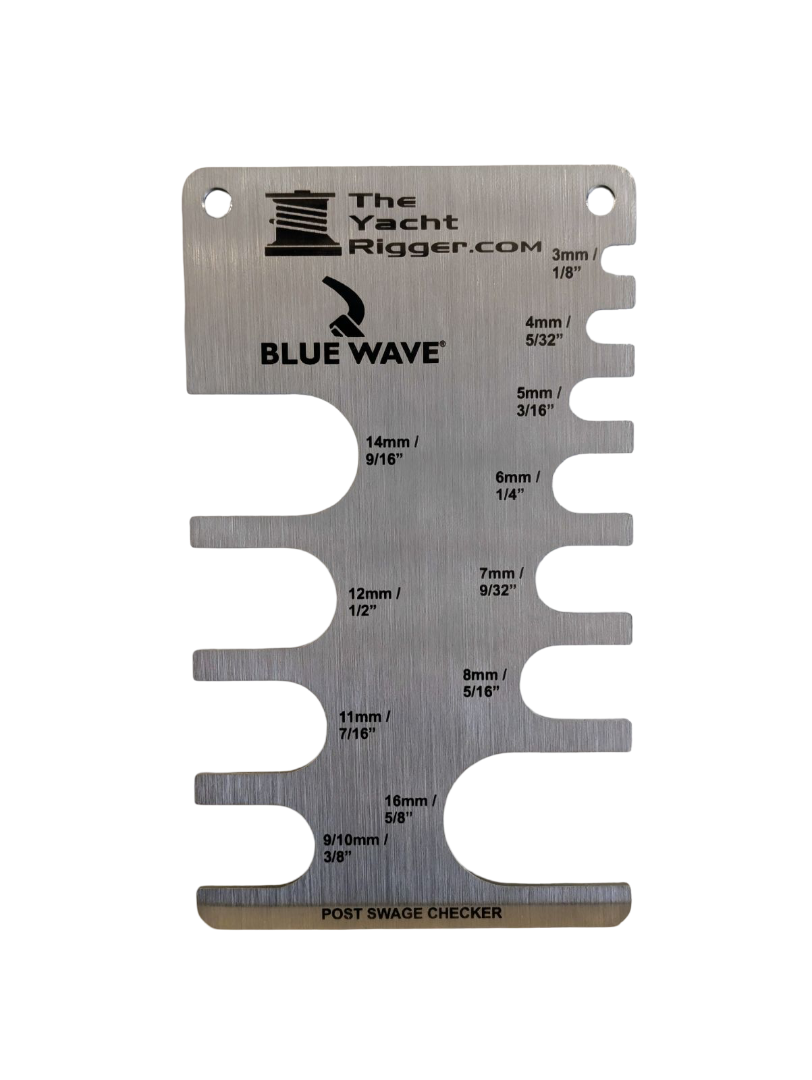 Post Swage Checker – Standing Rigging Gauge