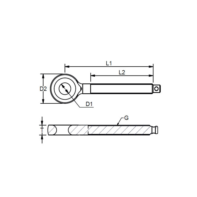 Rope Eye for Gate Hook