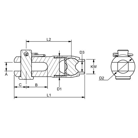 Rope Fork – Aluminium