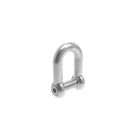 Suncor Straight D Shackle with No Snag Pin