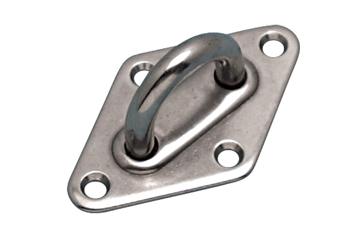 Suncor Stamped Diamond Pad Eye 3-1/4"